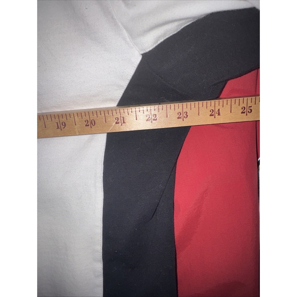 Vtg Y2K Reebok NFL 49ers Sz XL Track Pant & Mock Neck Top Red Black Spellout - Picture 11 of 16